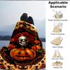 1Pc Halloween Skull Pumpkin Flannel Blanket, Soft And Comfortable, Casual Warm, Camping Travel, Christmas, Halloween Xmas Gift. Eg116