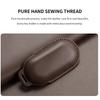 Fit For Huawei Aito M5 M7 M8 M9 - Genuine Genuine Leather Auto Smart Key Fob Cover Case Keyless Protector Housing Mount Key Ring Keyring