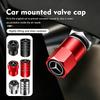 CRO1 For Mercedes Benz 4pcs Car Wheel Tire Valve Stem Cap Airdust Cover Auto Accessories AMG A C E S G Class W108 W204 W205 W201 W210