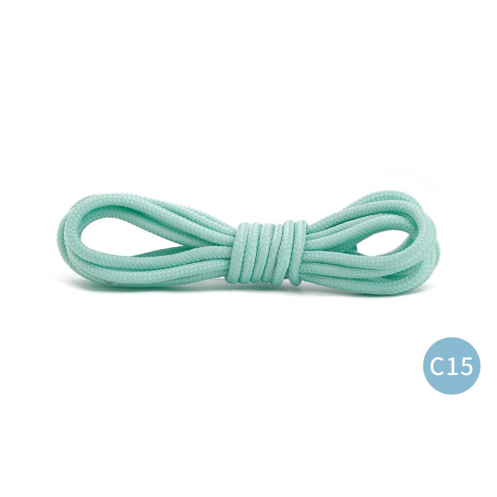 4mm Runde Polyesterfarbige Schnürsenkel für Flyknit, Skateschuhe, AJ Sneaker, Wanderschuhe und Hut-/Hosenkordeln