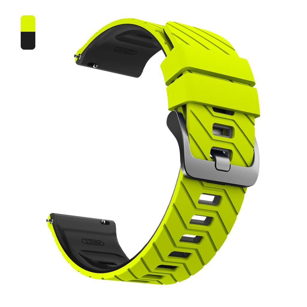 22mm Silicone Watch Band For COLMI C8 Max/M42/V75 GPS Adjustable Strap For COLMI C81/P71/P68/V70 Sports Correa Replace Bracelet