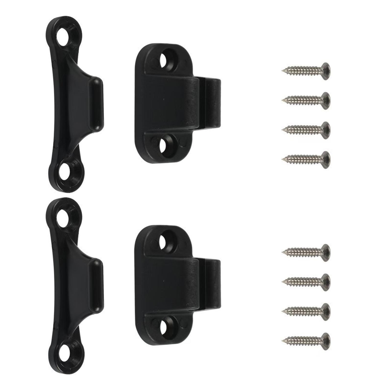 

2 шт. Т-образный складской дверной присоски магнитные дверные замки дверной защелки держатель нейлоновый дверной фиксатор легко устанавливается