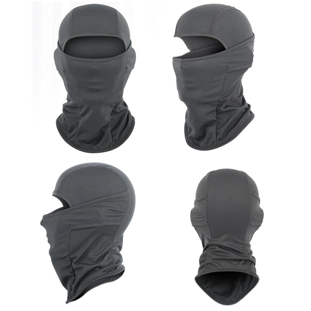 Winter Warm Balaclava Hat Kid Elastic Breathable Ski Full Face Mask Neck Cover Windproof Helmet Liner Hood Cap for Outdoor Sport