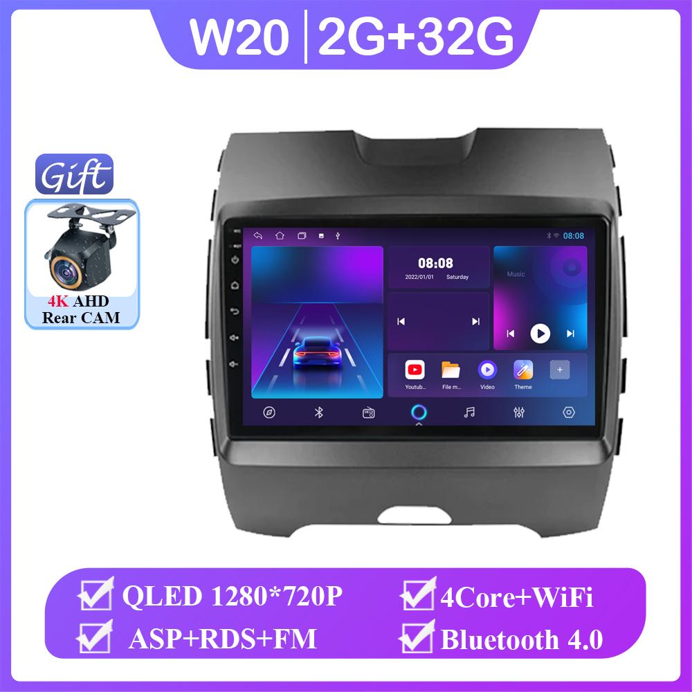 

Android 14 Multimedia For Ford Edge 2 2015 2016 2017 2018 No 2din DVD GPS Lettore Video Player Autoradio Navigation Radio HDR 5G