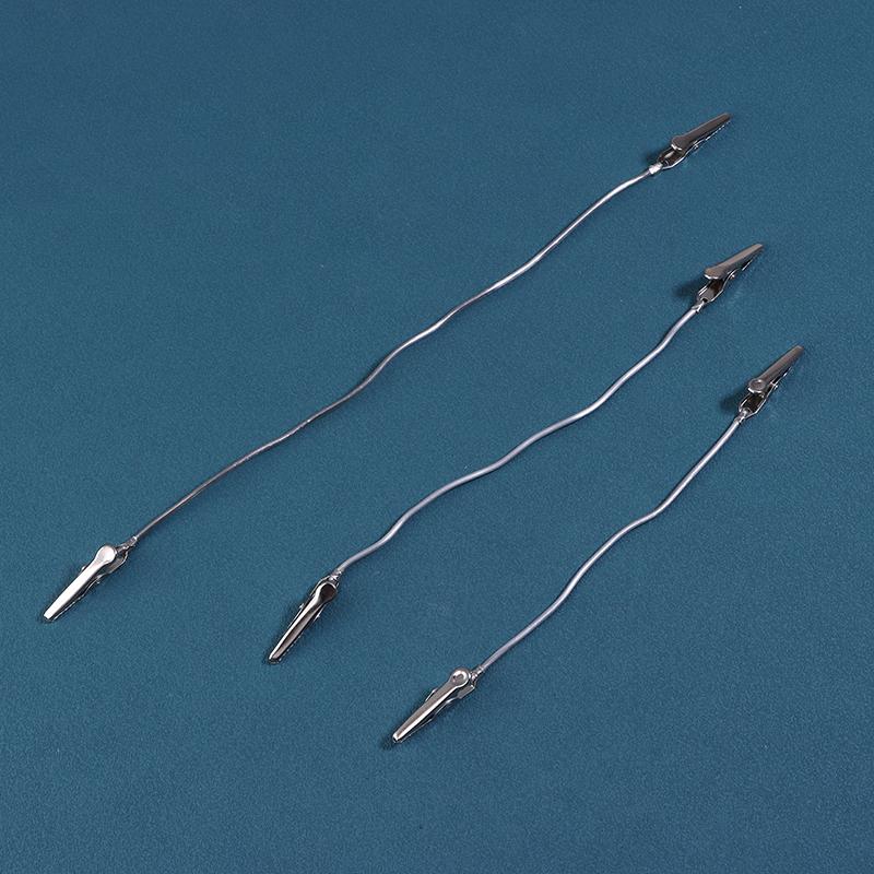 10Pcs Double Headed Metal Incense Clip Mosquito Coil Holder Censer Universal Crocodile Clip Fragrance Diffuser Home Decor