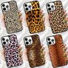 Tiger Leopard Print Panther Phone Case For iPhone 17 Air 16 15 14 Plus 12 13 Pro Max Soft Bumper Shell Cover Coque