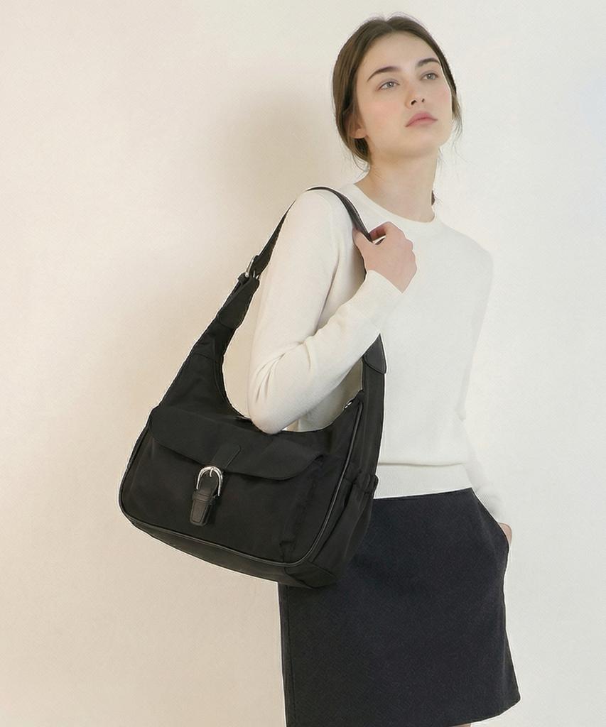 Leneoro Senlua Belt Shoulder Bag (3 Colors)