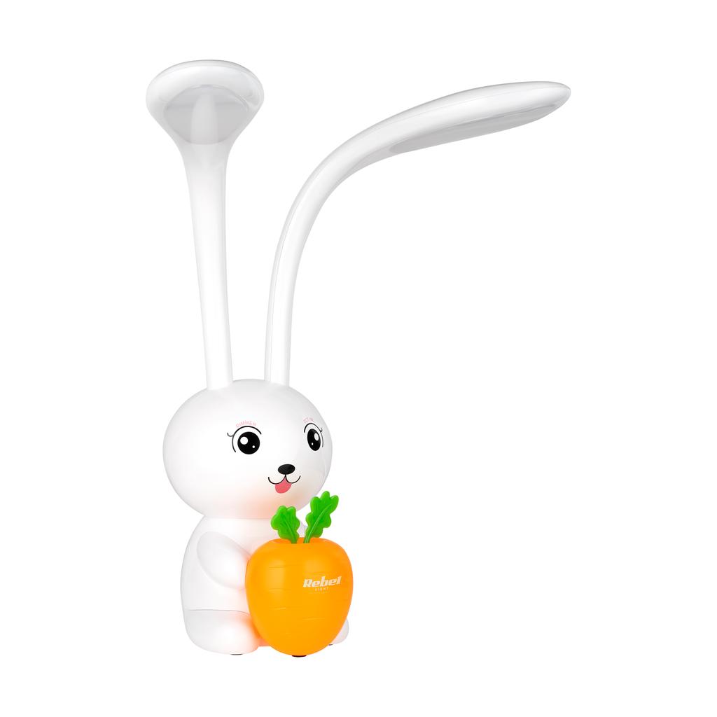 Children's Desk Lamp LED RABBIT 3 Colors Adjustable Rebel