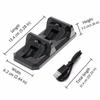Dual Charge Dock for Ps4 Controller Charging Stand Holder for Sony Playstation 4 Wireless Gamepad Controle Charger Base