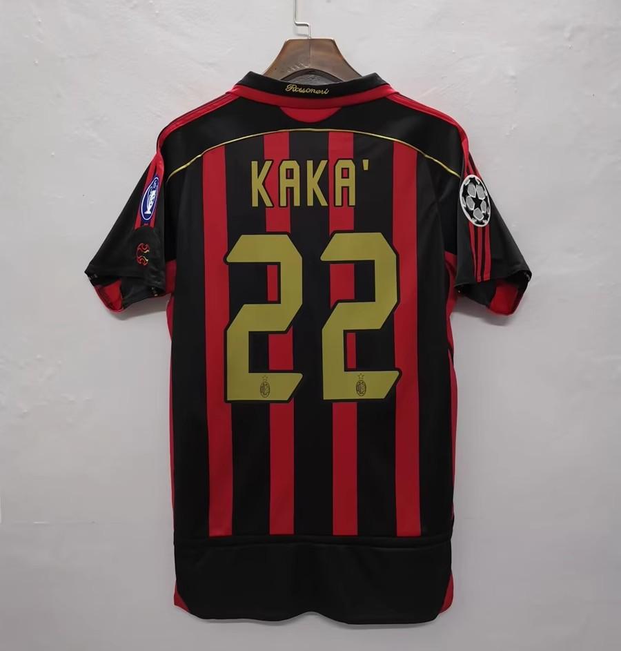 Riyadh Crescent AC Milan Carcaronaldo England Brazil World Cup retro jersey, one generation