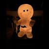 26cm Resin Mummy Figurine Standing Decorative Statue Wrapped Bandage Design with Bat Detail for Indoor Display Collectible Ornament