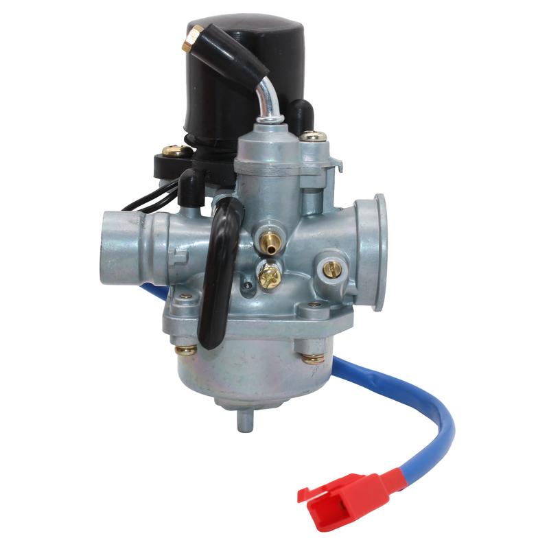 Motorcycle PZ19 19mm Carburetor 50cc 90cc with Electric Choke ATV Scooter Quad Moped 2 Stroke Carburetors Motocross Accessories