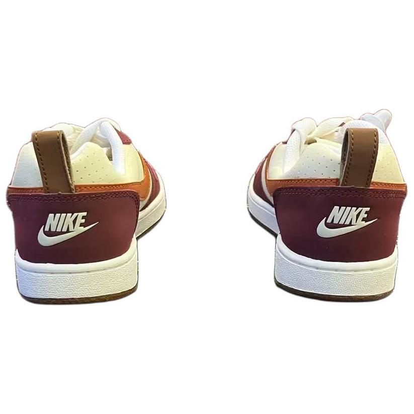 Nike  Court Borough Low Dark Russet Women Sneakers Red Light-Khaki Sail IB4695-221