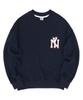 PAPERBOY Ny Simple Logo Sweatshirt - Navy