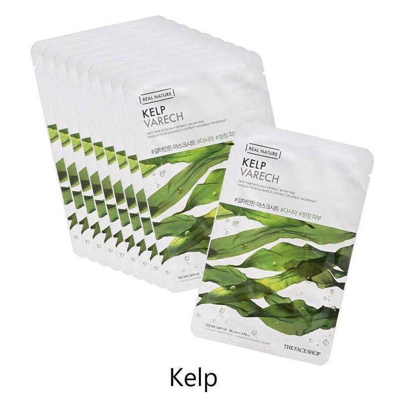 THE FACE SHOP - Real Nature Face Mask Bundle Set - 15 Types