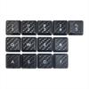 DIY Customs Keyboard Keys 17Pcs Keycap Carbon Fiber Texture Nonslip Cover for G915/G813/G815/G913 TKL