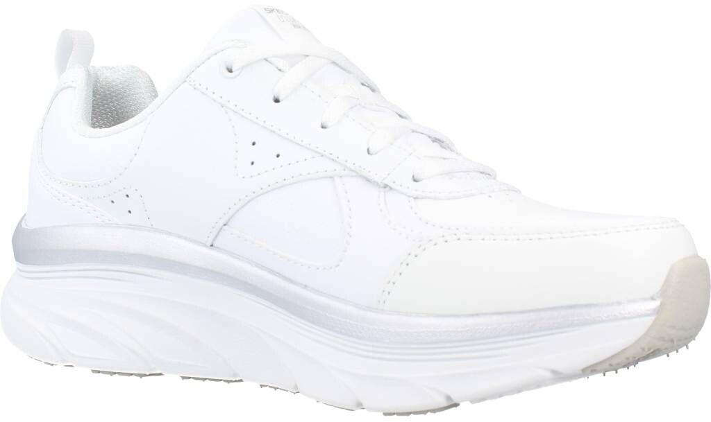 Skechers Relaxed Fit: кроссовки D'Lux Walker- Timeless Path белый/серебристый