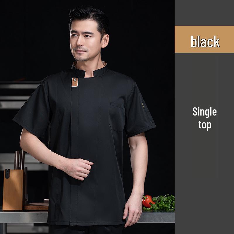 Long Sleeve Breathable Chef Coat for Restaurant and Catering - Unisex Workwear for Autumn/Winter