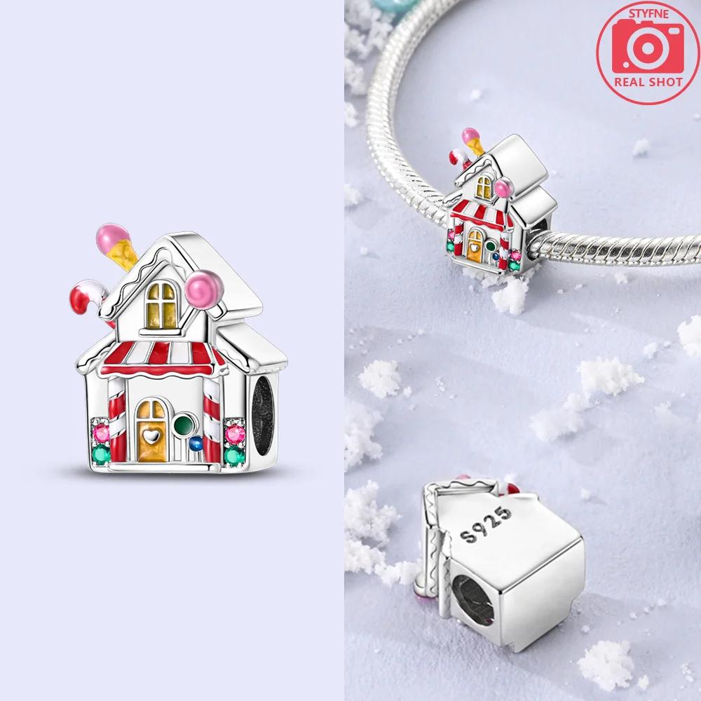 Copper Charms Original Father Christmas Penguin Snowflake Beads Fit Bracelet Women Diy Gift Christmas Present