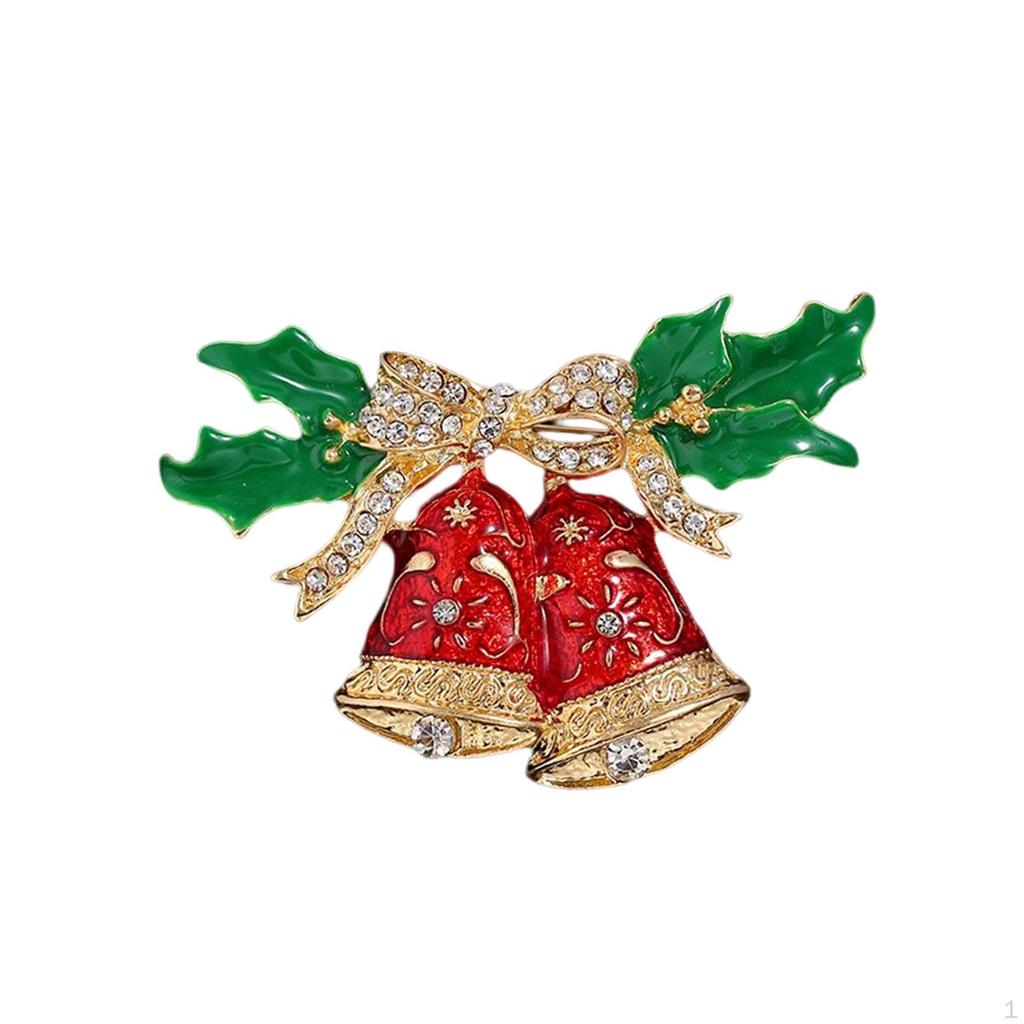 Christmas Brooch Pins, Cloth Decorative Accessories for Turbans Decoration