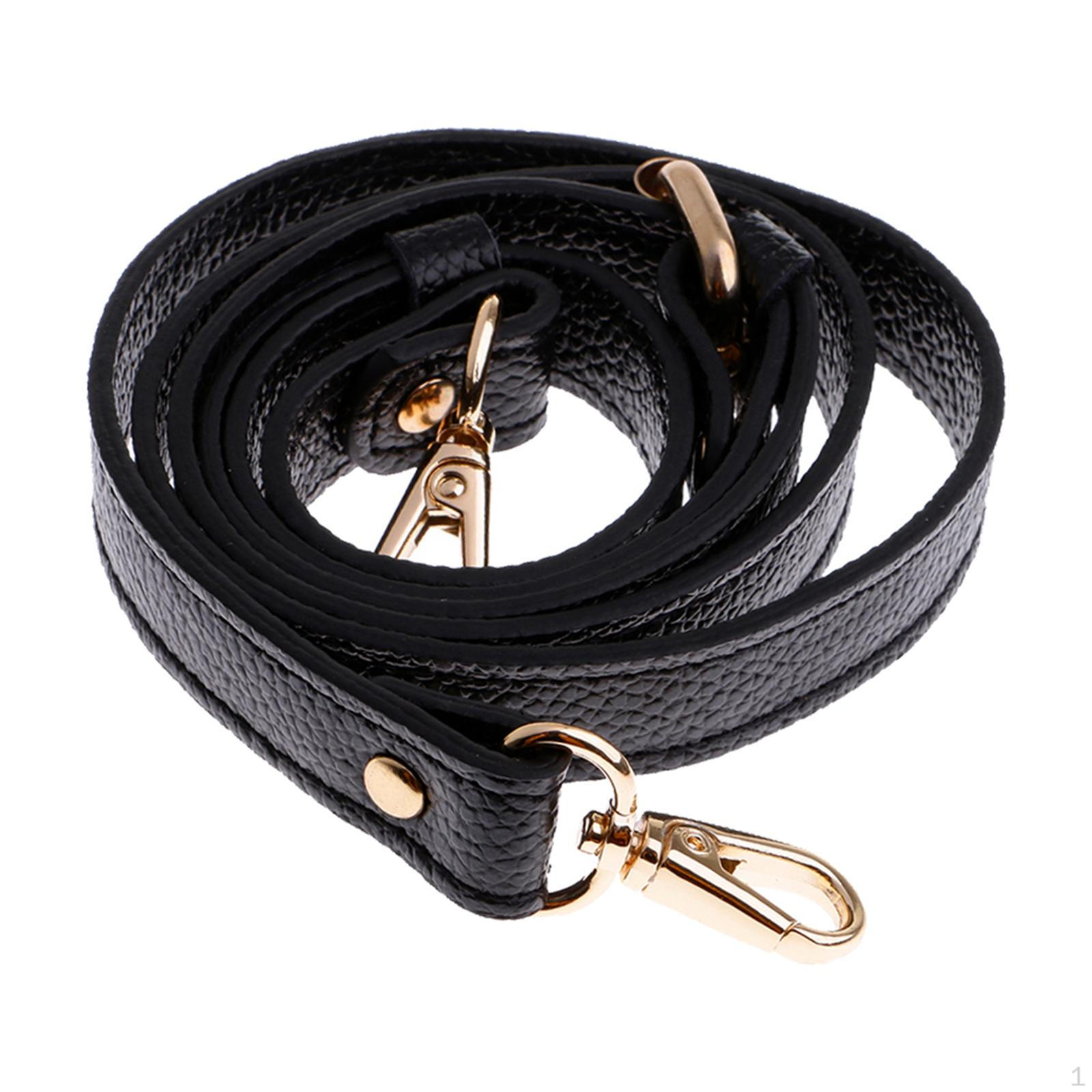 

Purses Straps, Bag Handles Replacement Handbag DIY Craft Supplies 105-120cm чорний