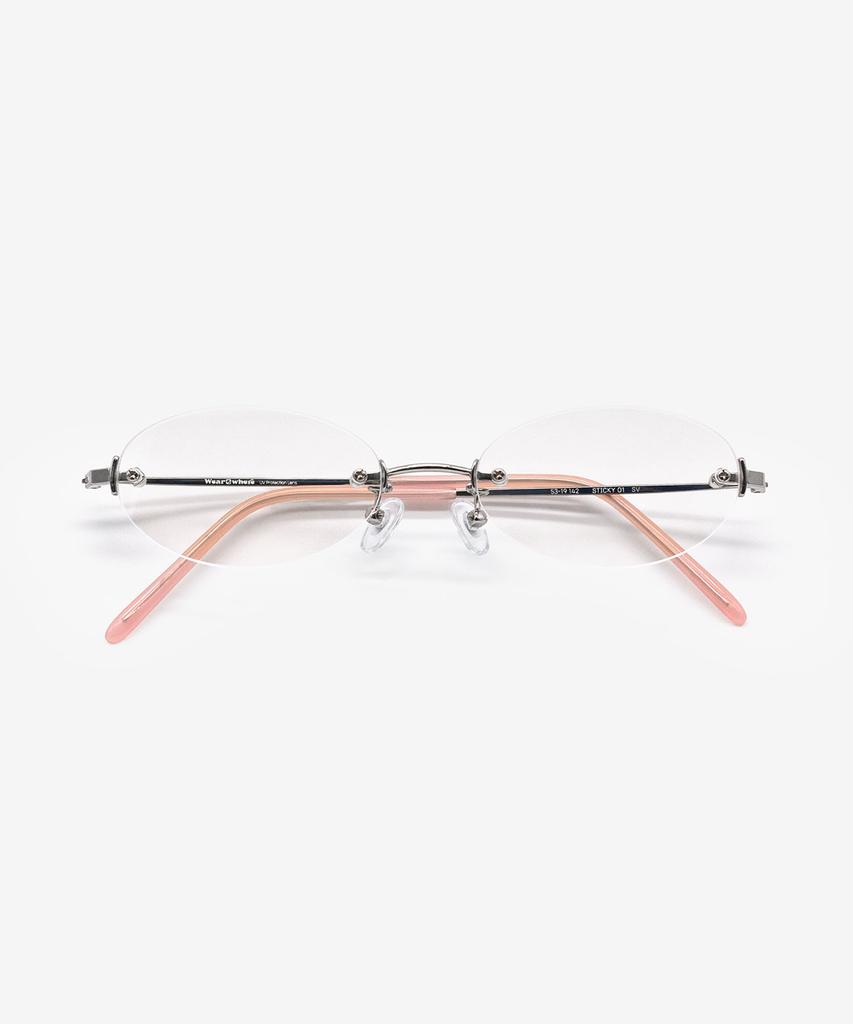 Weeoweeo Sticky 01 Rimless Glasses
