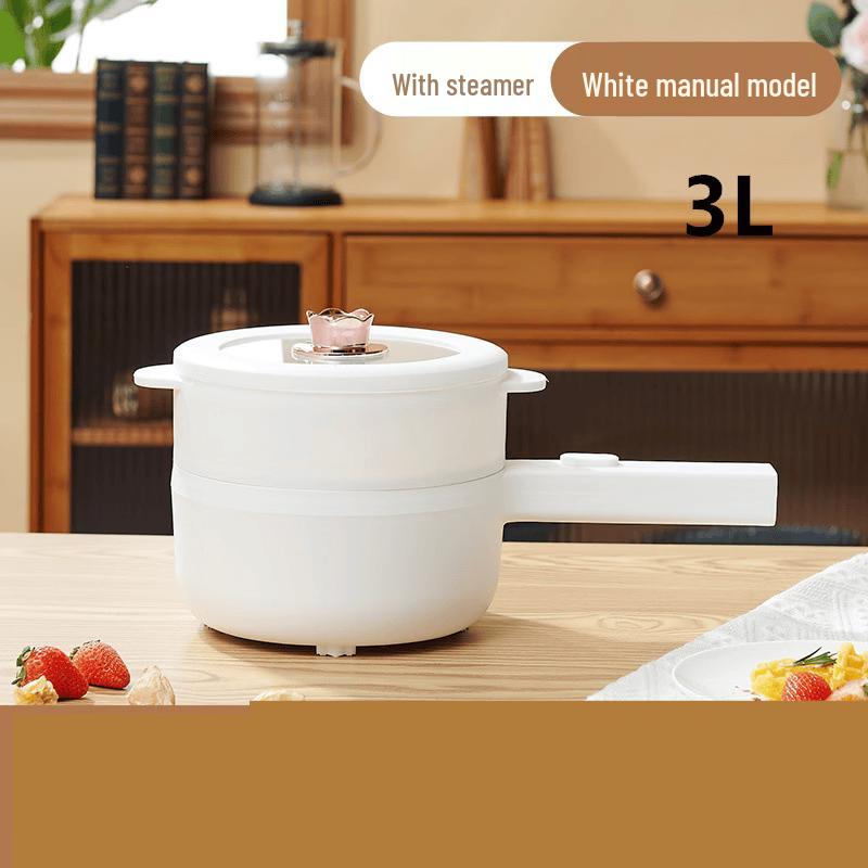 Wutuo 3L Multi-function Electric Cooking Pot with Steamer