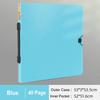 MoeTron Square Folder 50*50cm Drawing Portfolio Booklet Diamond Painting 40*40 Square Portafolio With Plastic Sleeves