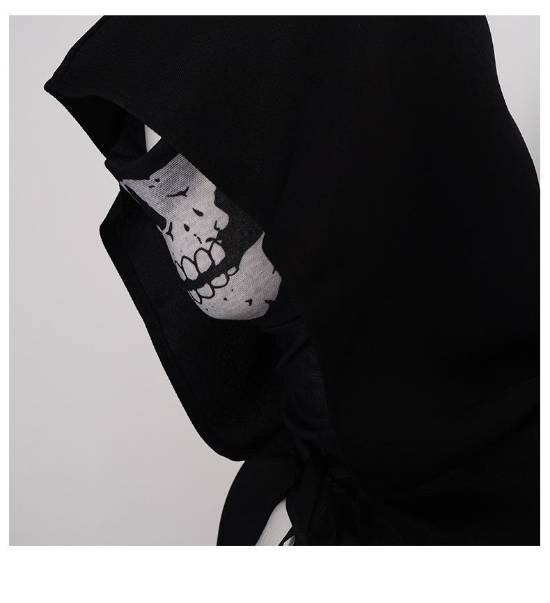 Dětská halloweenská kostýmová maska havraního zobáku