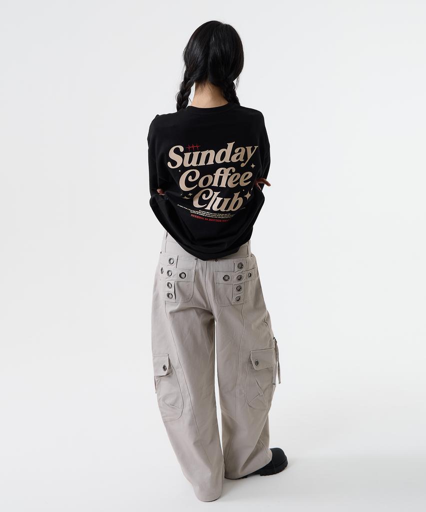 Nasttingijeubeleoldaenmi Coffee Club Tee_Black