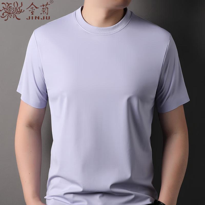 

Jinjuku Men s Breathable Round Neck T-Shirt 54/2XL