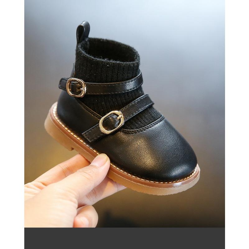 Baby Girls Shoes Fall Winter Baby Soft Soled Toddler Shoes Princess Shoes Ankle Boots Little Girls Boots