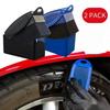 2 Stück Auto Reifen Wachsen Polieren Reinigen Wischen Waschen Reifen Radfelge Zierleiste Kontur Detaillierung Dressing Glanz Pad Schwamm