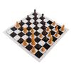 Chess Set International Standard Chess Game Set with Chessboard for Camping Outdoor TravelWood