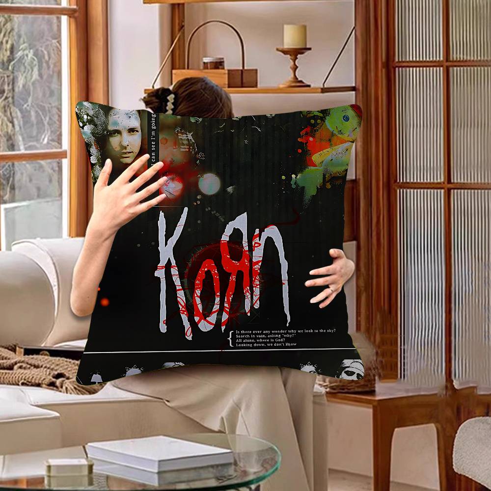 Rock Band K-Korn Kissen Geschenk Home Office Dekoration Kissen Schlafzimmer Sofa Auto Kissenbezug Kissenhülle