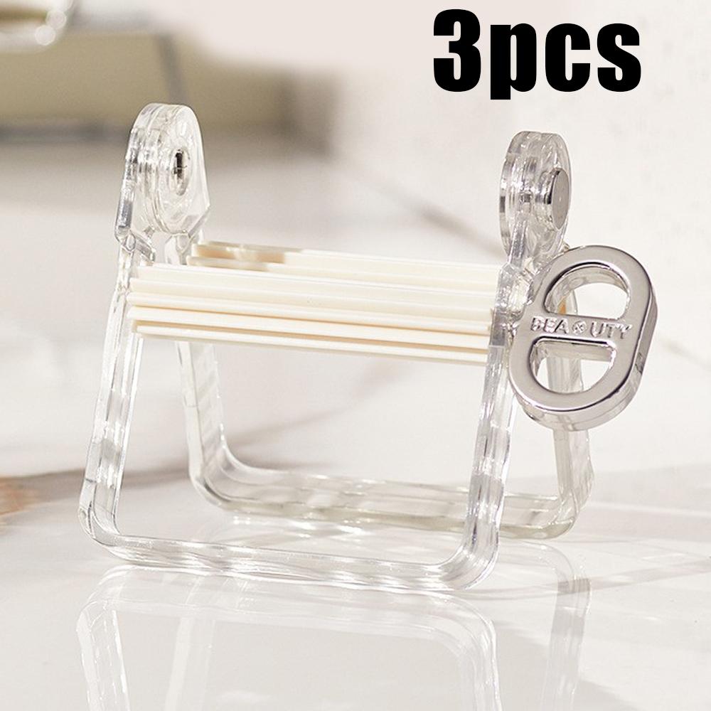 1PC Squeezing Toothpaste New Home Manual Spinning Toothpaste Facial Cleanser Skincare Products Hair Dye Oil Painting Paint