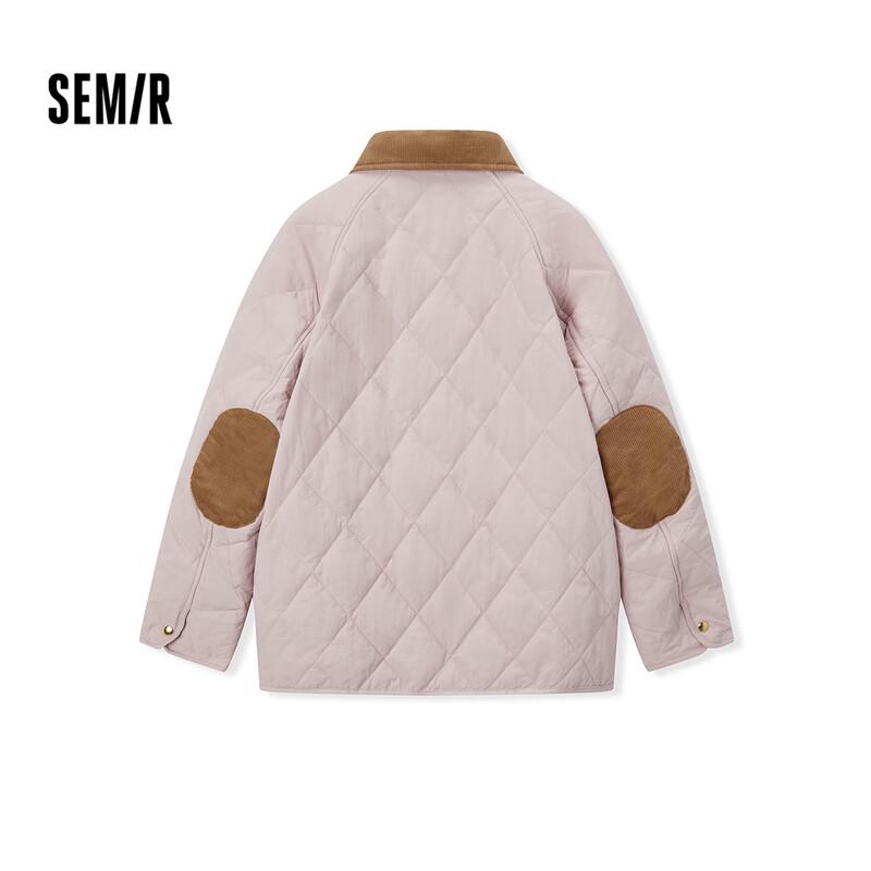 

Semir Women s Lightweight Corduroy Patchwork Padded Jacket M