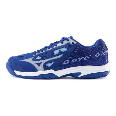 Gate Sky Plus Ammortizzazione Antiscivolo Resistente all'Usura Traspirante Scarpe da Badminton Basse Unisex sneaker Blu Bianco 71GA204001