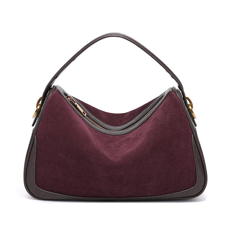 Knödeltasche Echtleder Umhängetasche für Damen, Eine hochwertige Ein-Schulter-Tasche
