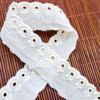 Cotton Embroidery Lace Accessories, Cotton Thread Clothing Home Textile Fabric Diy Handmade Decorative Lace Fabric