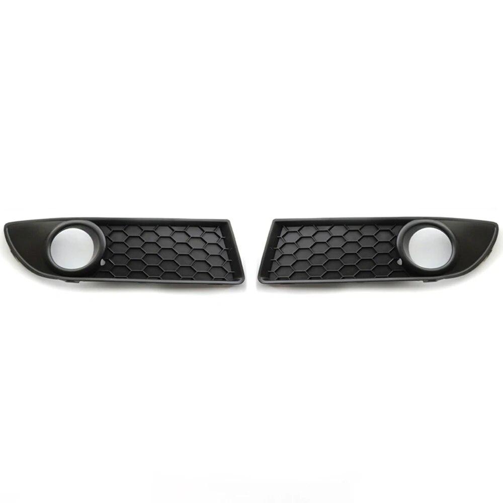 For VW POLO GTI 2006 2007 2008 2009 MK4 9N3 Car Front Bumper Fog Light Lamp Frame Cover Grille Foglights Foglamp Trim Cap Hood