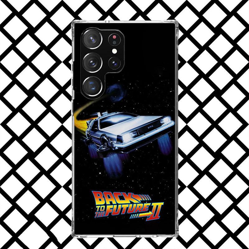 Back To The Future TV Phone Case for Samsung Galaxy S26 S25 Edge S24 S23 Ultra S22 Plus S21 FE S20 + Soft Cover Print Fundas Gal