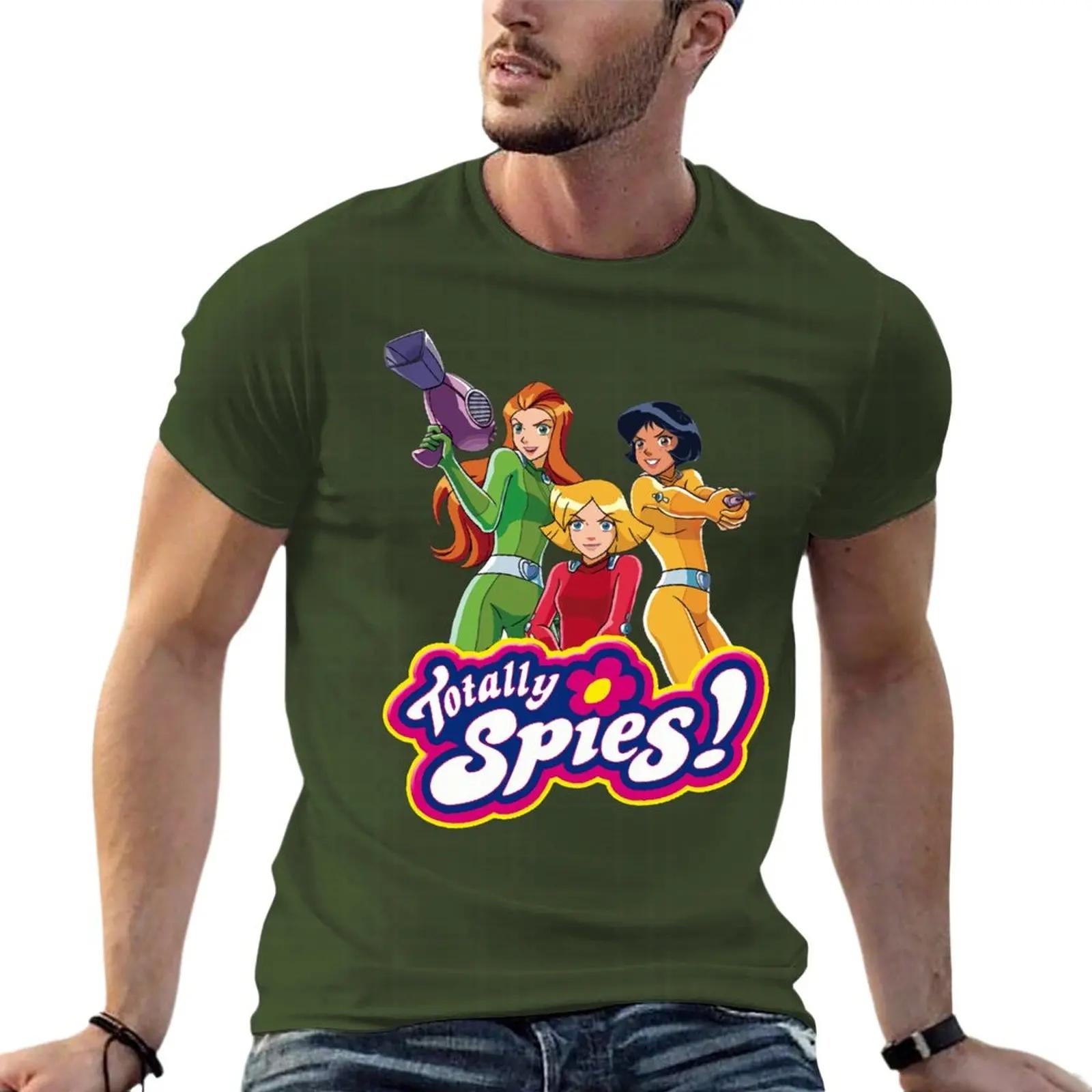 

Totally Spies Oversized T Shirt Brand Men Clothing 100 Cotton Streetwear Large Size Top Tee 4XL