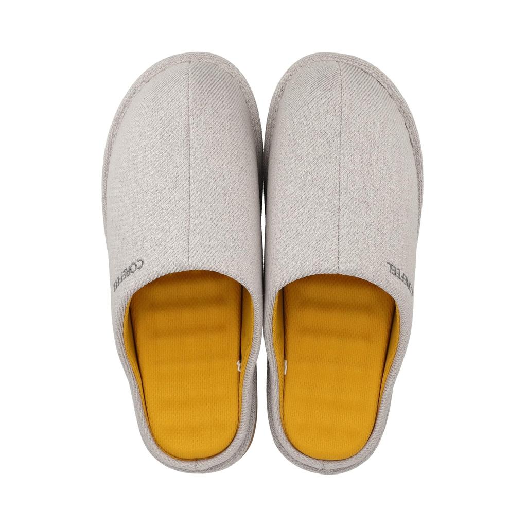 Gyupper Nippon Slippers Core Feel Gyupper cm 303323, Gray, 25.0