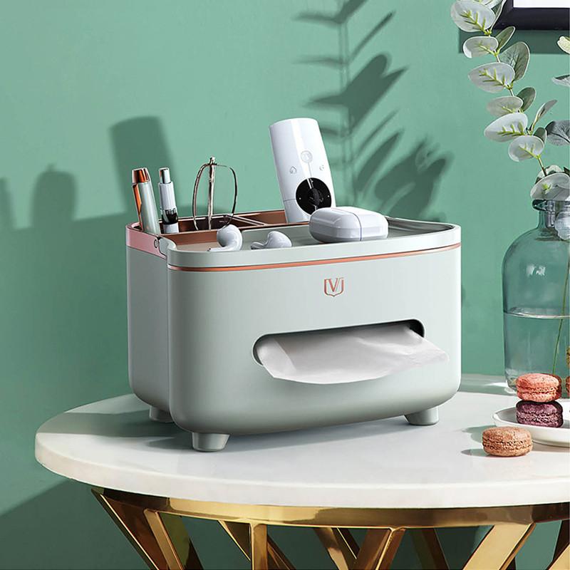 

Коробка для салфеток, скандинавский пластиковый держатель для салфеток для гостиной, настольный держатель для салфеток, органайзер для хранения бумаги, многофункциональный домашний