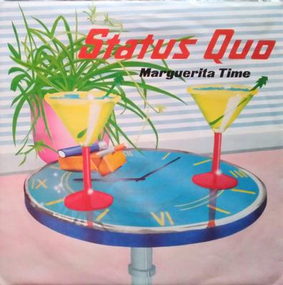 Płyta 7-calowa STATUS QUO - Marguerita Time QUO14 Vertigo 1983 UK Rock Używana