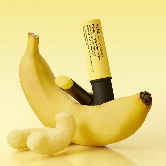 The True Cream - Moisturizing Lip Balm Banana Kick Edition
