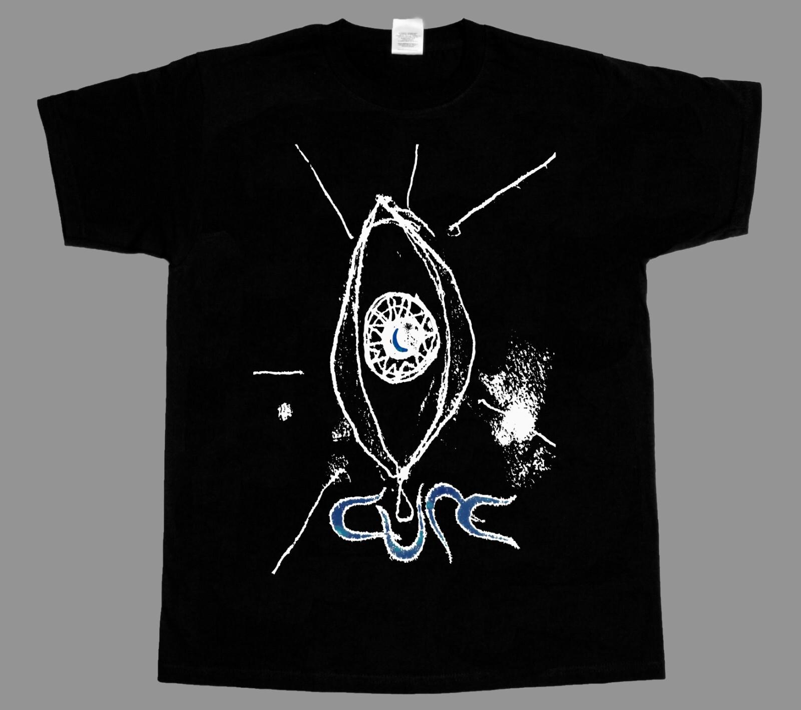 New The CURE band punk gothic BLACK T-SHIRT S