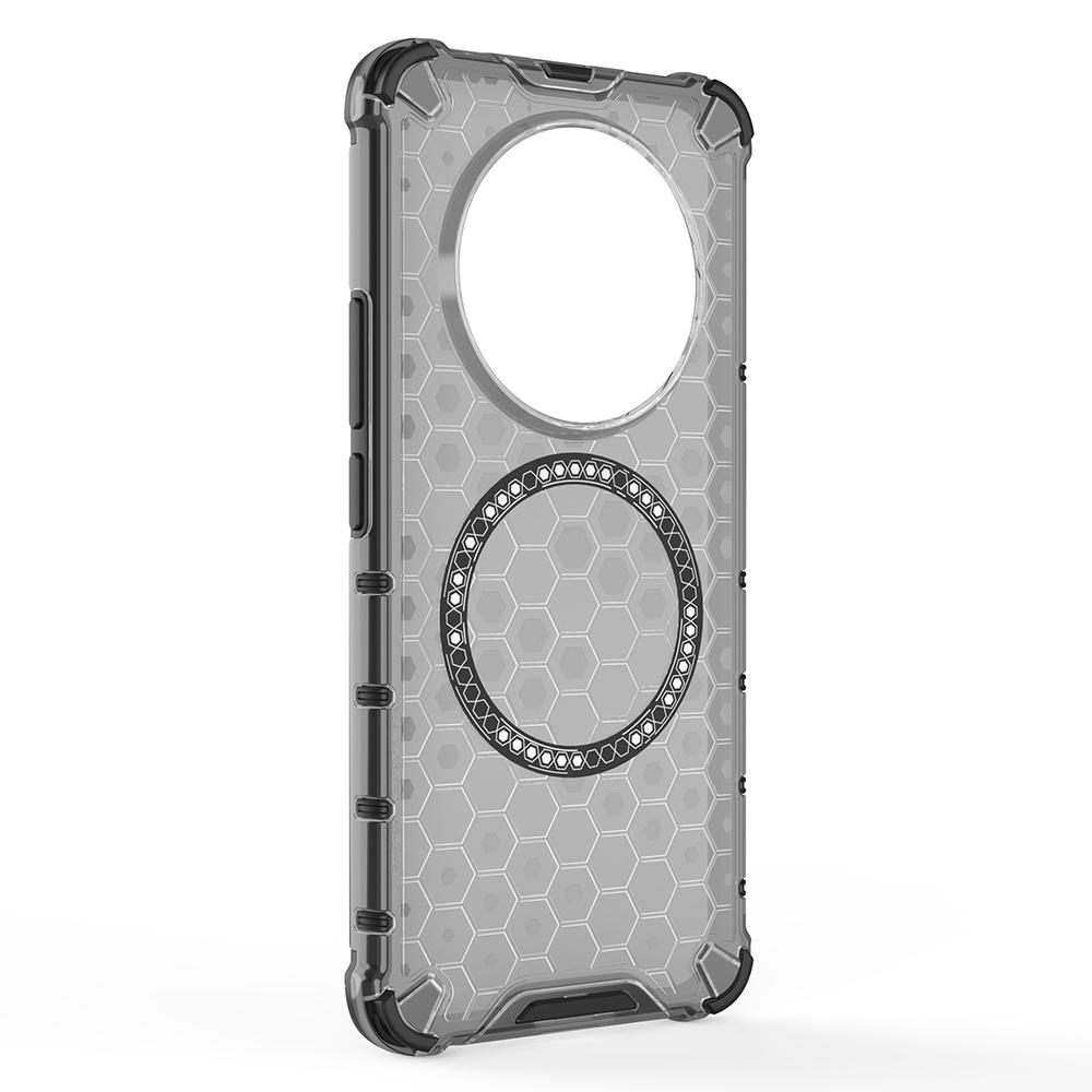 For Realme 13 Pro 5G (Global) Case Compatible with MagSafe Honeycomb Design TPU+PC Phone Cover
