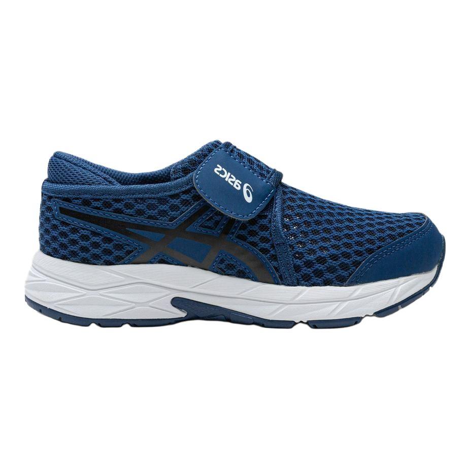 Asics Contend Cool Run Ps Comfortable Casual Low Top Kids Running Shoes Kids Running Shoes Blue 1014A307-401